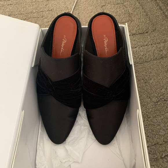 3.1 Phillip Lim Shoes - 3.1 Phillip Lim Black Mules